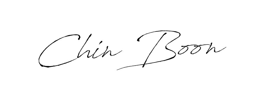 Make a beautiful signature design for name Chin Boon. With this signature (Antro_Vectra) style, you can create a handwritten signature for free. Chin Boon signature style 6 images and pictures png
