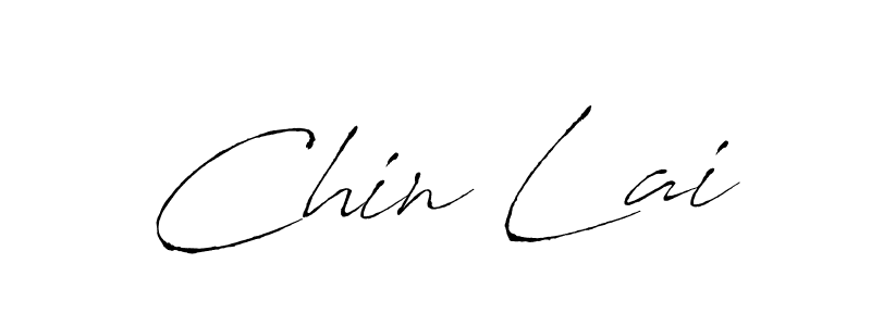 Use a signature maker to create a handwritten signature online. With this signature software, you can design (Antro_Vectra) your own signature for name Chin Lai. Chin Lai signature style 6 images and pictures png