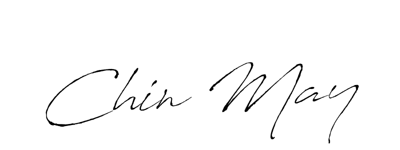 Design your own signature with our free online signature maker. With this signature software, you can create a handwritten (Antro_Vectra) signature for name Chin May. Chin May signature style 6 images and pictures png