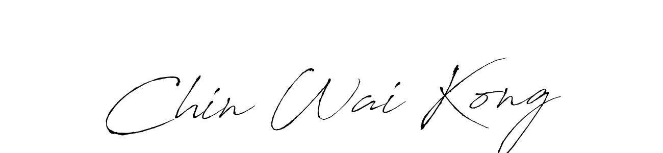 if you are searching for the best signature style for your name Chin Wai Kong. so please give up your signature search. here we have designed multiple signature styles  using Antro_Vectra. Chin Wai Kong signature style 6 images and pictures png