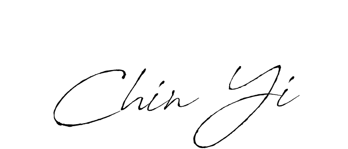 How to make Chin Yi signature? Antro_Vectra is a professional autograph style. Create handwritten signature for Chin Yi name. Chin Yi signature style 6 images and pictures png