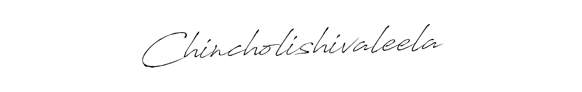 Chincholishivaleela stylish signature style. Best Handwritten Sign (Antro_Vectra) for my name. Handwritten Signature Collection Ideas for my name Chincholishivaleela. Chincholishivaleela signature style 6 images and pictures png