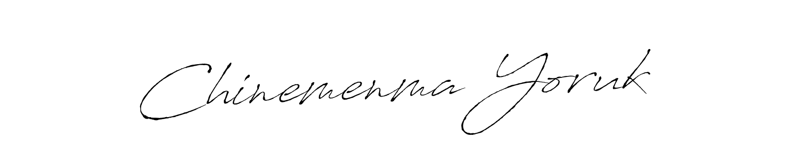 Make a beautiful signature design for name Chinemenma Yoruk. Use this online signature maker to create a handwritten signature for free. Chinemenma Yoruk signature style 6 images and pictures png