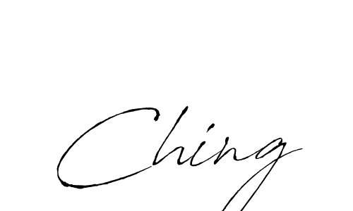 Ching stylish signature style. Best Handwritten Sign (Antro_Vectra) for my name. Handwritten Signature Collection Ideas for my name Ching. Ching signature style 6 images and pictures png