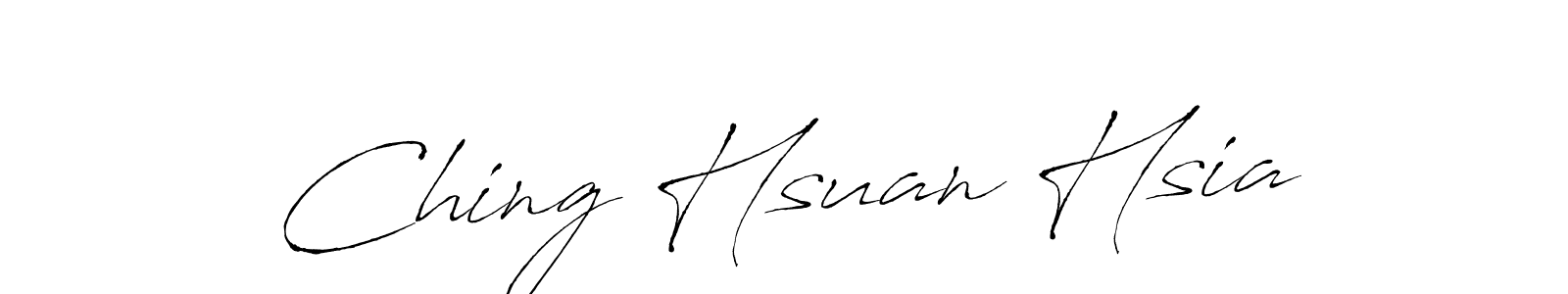 Also we have Ching Hsuan Hsia name is the best signature style. Create professional handwritten signature collection using Antro_Vectra autograph style. Ching Hsuan Hsia signature style 6 images and pictures png