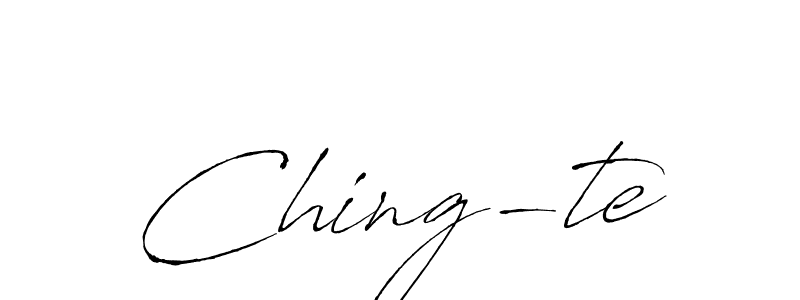 How to make Ching-te name signature. Use Antro_Vectra style for creating short signs online. This is the latest handwritten sign. Ching-te signature style 6 images and pictures png