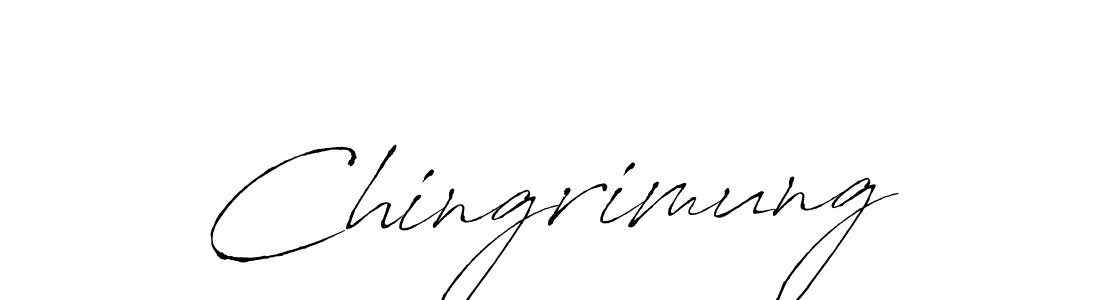 Similarly Antro_Vectra is the best handwritten signature design. Signature creator online .You can use it as an online autograph creator for name Chingrimung. Chingrimung signature style 6 images and pictures png