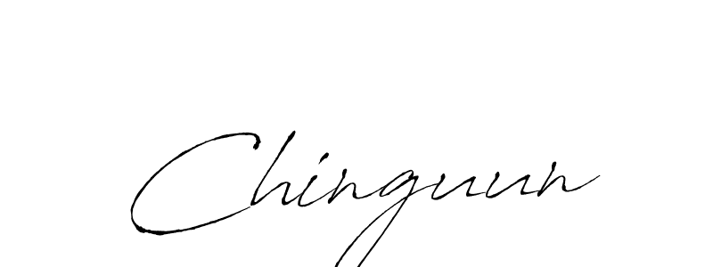 Design your own signature with our free online signature maker. With this signature software, you can create a handwritten (Antro_Vectra) signature for name Chinguun. Chinguun signature style 6 images and pictures png
