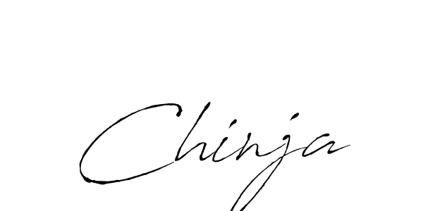 Also we have Chinja name is the best signature style. Create professional handwritten signature collection using Antro_Vectra autograph style. Chinja signature style 6 images and pictures png