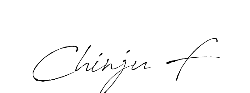 Use a signature maker to create a handwritten signature online. With this signature software, you can design (Antro_Vectra) your own signature for name Chinju F. Chinju F signature style 6 images and pictures png