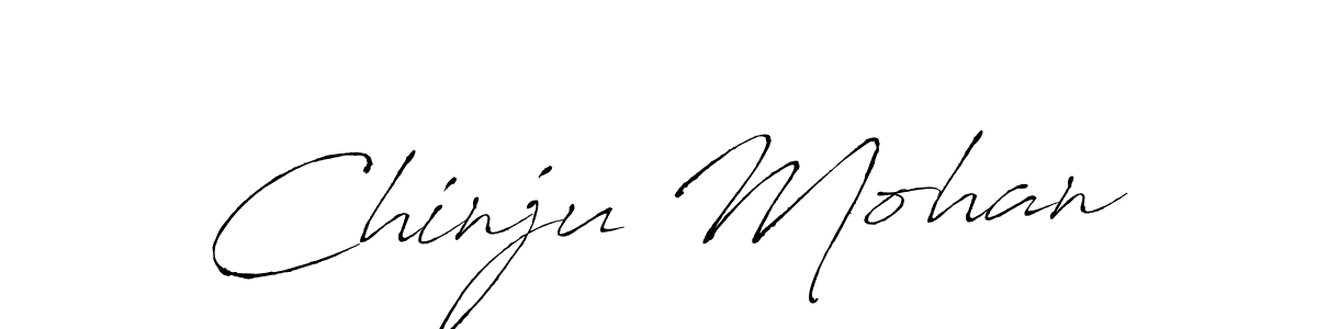 Chinju Mohan stylish signature style. Best Handwritten Sign (Antro_Vectra) for my name. Handwritten Signature Collection Ideas for my name Chinju Mohan. Chinju Mohan signature style 6 images and pictures png