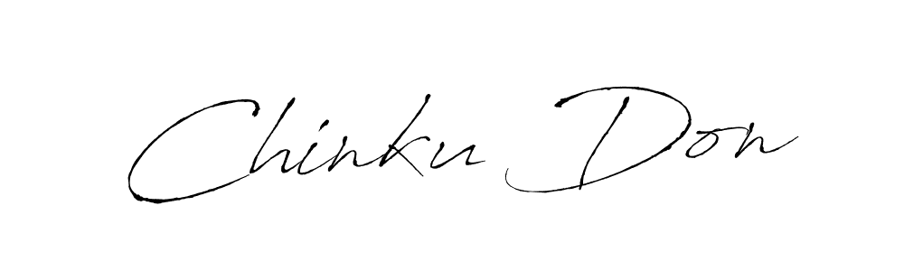 Use a signature maker to create a handwritten signature online. With this signature software, you can design (Antro_Vectra) your own signature for name Chinku Don. Chinku Don signature style 6 images and pictures png
