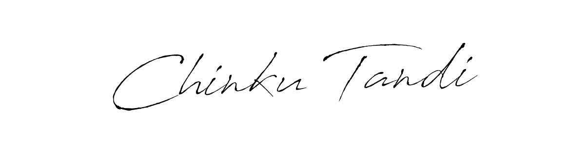 You should practise on your own different ways (Antro_Vectra) to write your name (Chinku Tandi) in signature. don't let someone else do it for you. Chinku Tandi signature style 6 images and pictures png