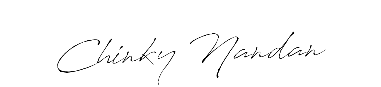 You can use this online signature creator to create a handwritten signature for the name Chinky Nandan. This is the best online autograph maker. Chinky Nandan signature style 6 images and pictures png