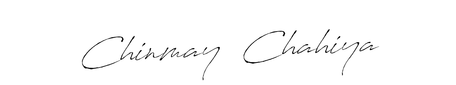 It looks lik you need a new signature style for name Chinmay  Chahiya. Design unique handwritten (Antro_Vectra) signature with our free signature maker in just a few clicks. Chinmay  Chahiya signature style 6 images and pictures png