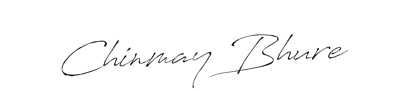 Create a beautiful signature design for name Chinmay Bhure. With this signature (Antro_Vectra) fonts, you can make a handwritten signature for free. Chinmay Bhure signature style 6 images and pictures png