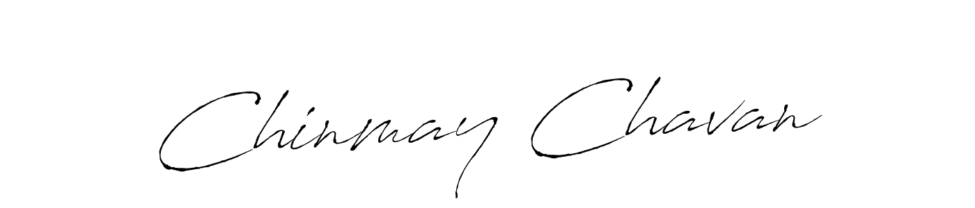 Create a beautiful signature design for name Chinmay Chavan. With this signature (Antro_Vectra) fonts, you can make a handwritten signature for free. Chinmay Chavan signature style 6 images and pictures png