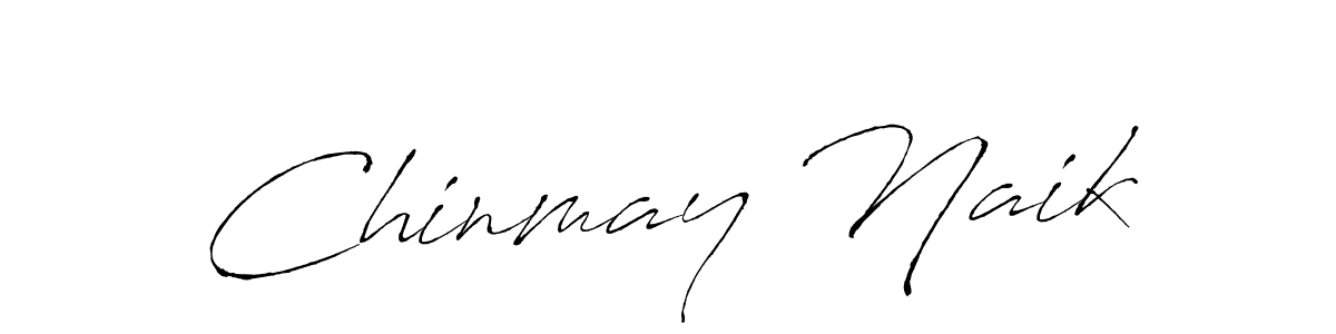 Design your own signature with our free online signature maker. With this signature software, you can create a handwritten (Antro_Vectra) signature for name Chinmay Naik. Chinmay Naik signature style 6 images and pictures png