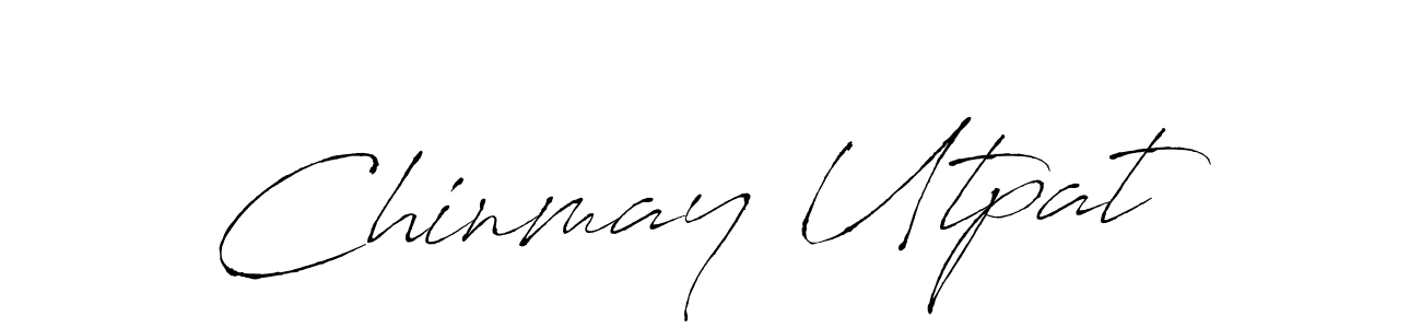 Make a beautiful signature design for name Chinmay Utpat. Use this online signature maker to create a handwritten signature for free. Chinmay Utpat signature style 6 images and pictures png