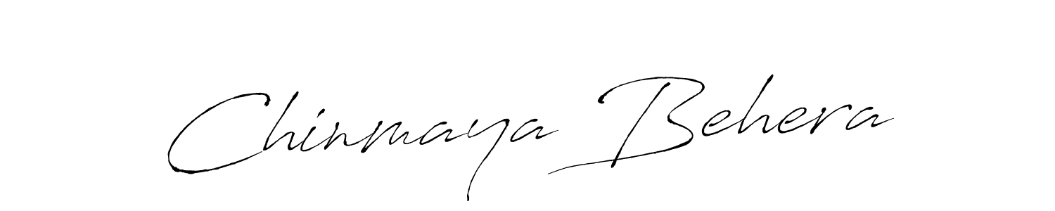 Create a beautiful signature design for name Chinmaya Behera. With this signature (Antro_Vectra) fonts, you can make a handwritten signature for free. Chinmaya Behera signature style 6 images and pictures png