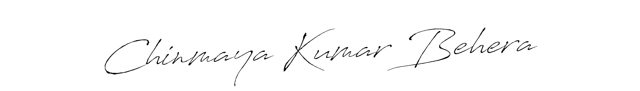 How to make Chinmaya Kumar Behera signature? Antro_Vectra is a professional autograph style. Create handwritten signature for Chinmaya Kumar Behera name. Chinmaya Kumar Behera signature style 6 images and pictures png