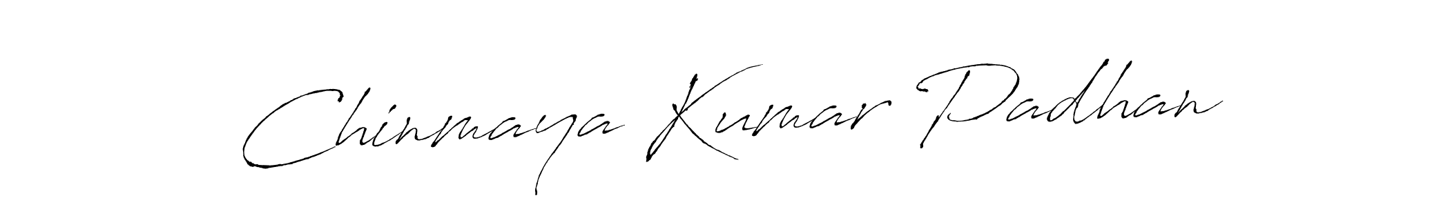 Create a beautiful signature design for name Chinmaya Kumar Padhan. With this signature (Antro_Vectra) fonts, you can make a handwritten signature for free. Chinmaya Kumar Padhan signature style 6 images and pictures png