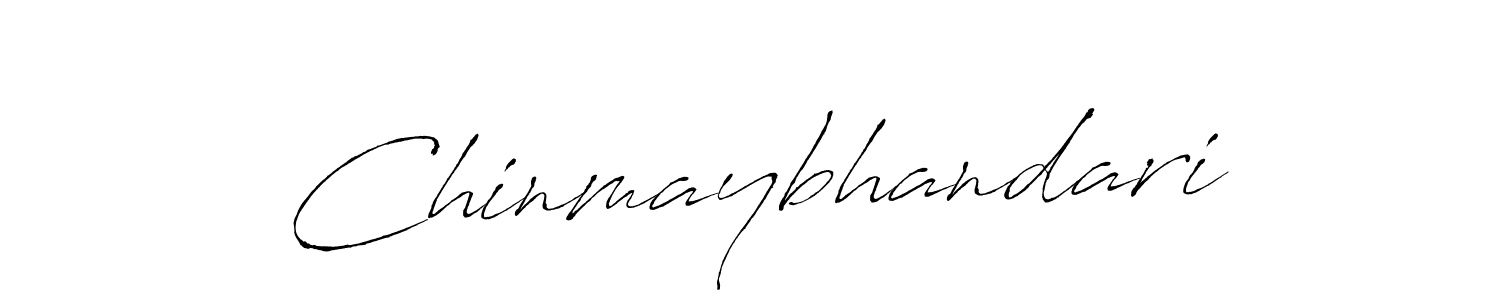 Chinmaybhandari stylish signature style. Best Handwritten Sign (Antro_Vectra) for my name. Handwritten Signature Collection Ideas for my name Chinmaybhandari. Chinmaybhandari signature style 6 images and pictures png
