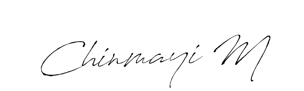 Antro_Vectra is a professional signature style that is perfect for those who want to add a touch of class to their signature. It is also a great choice for those who want to make their signature more unique. Get Chinmayi M name to fancy signature for free. Chinmayi M signature style 6 images and pictures png