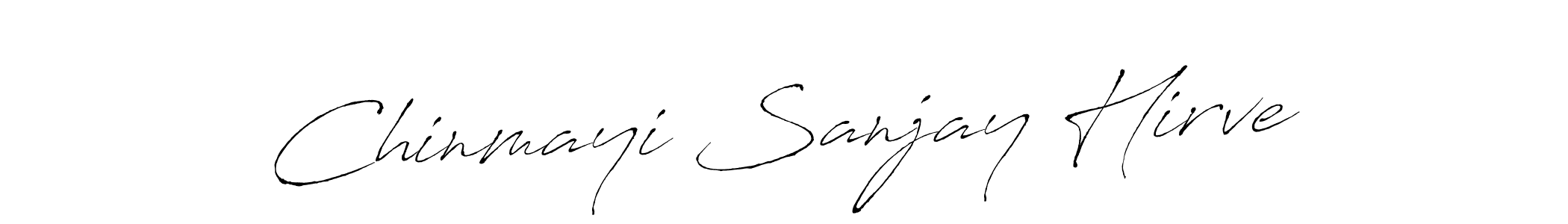 It looks lik you need a new signature style for name Chinmayi Sanjay Hirve. Design unique handwritten (Antro_Vectra) signature with our free signature maker in just a few clicks. Chinmayi Sanjay Hirve signature style 6 images and pictures png