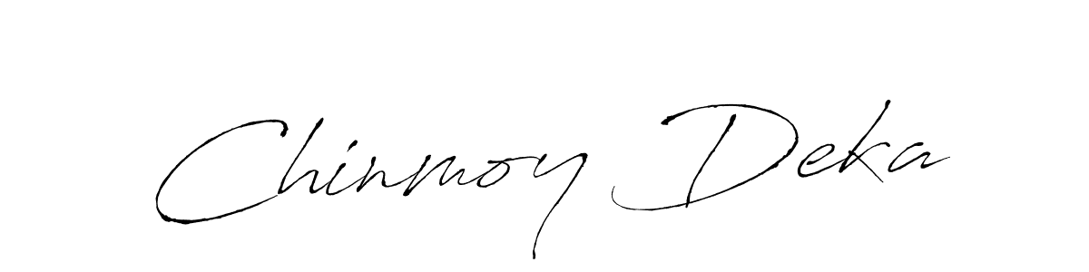 The best way (Antro_Vectra) to make a short signature is to pick only two or three words in your name. The name Chinmoy Deka include a total of six letters. For converting this name. Chinmoy Deka signature style 6 images and pictures png