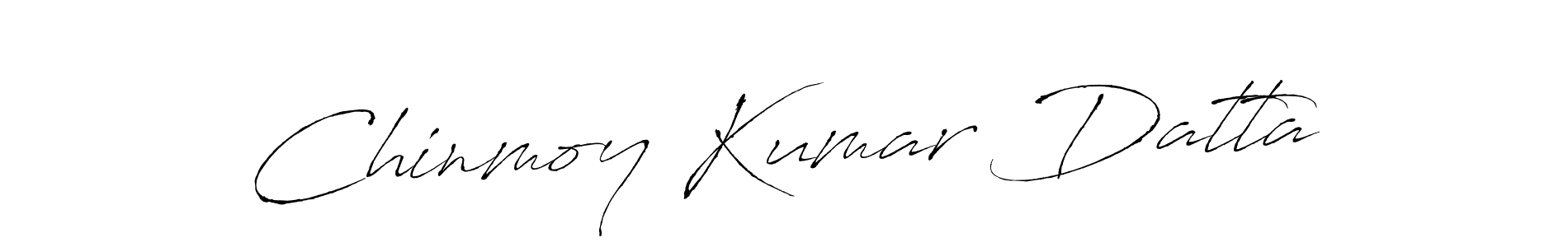 Make a beautiful signature design for name Chinmoy Kumar Datta. With this signature (Antro_Vectra) style, you can create a handwritten signature for free. Chinmoy Kumar Datta signature style 6 images and pictures png