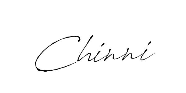 Design your own signature with our free online signature maker. With this signature software, you can create a handwritten (Antro_Vectra) signature for name Chinni. Chinni signature style 6 images and pictures png