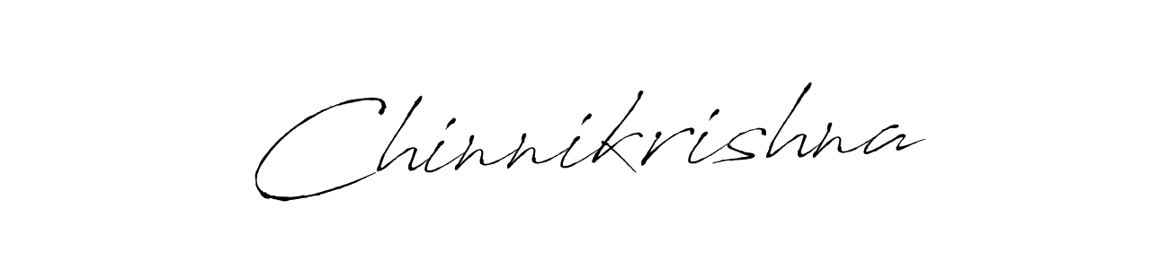 Design your own signature with our free online signature maker. With this signature software, you can create a handwritten (Antro_Vectra) signature for name Chinnikrishna. Chinnikrishna signature style 6 images and pictures png