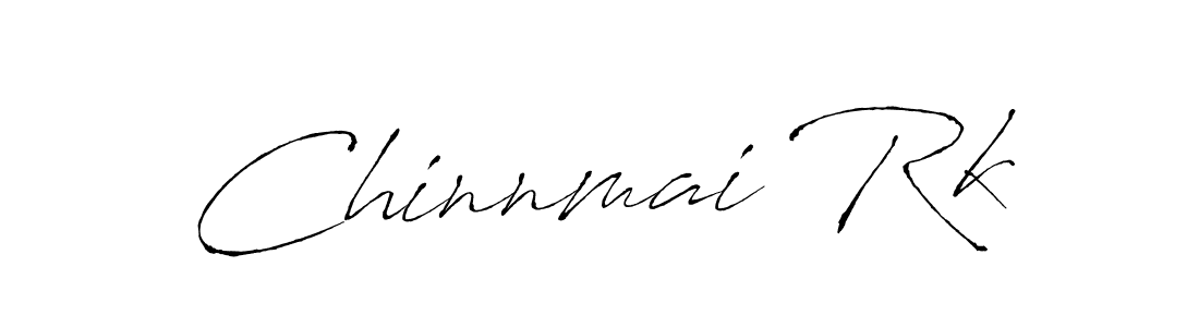 You should practise on your own different ways (Antro_Vectra) to write your name (Chinnmai Rk) in signature. don't let someone else do it for you. Chinnmai Rk signature style 6 images and pictures png