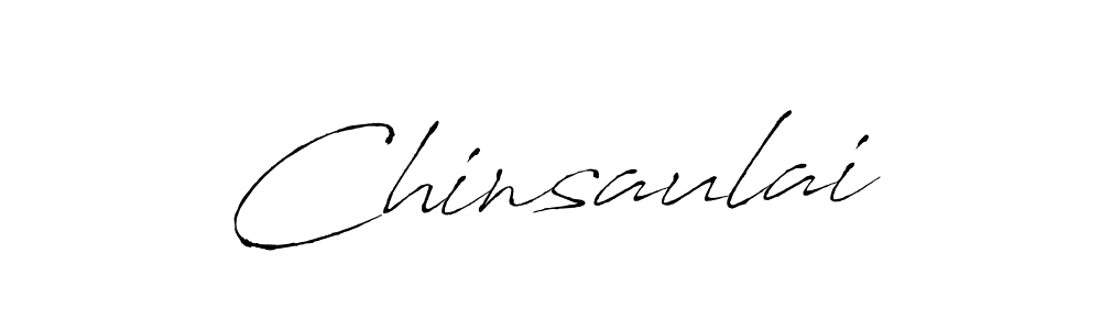 You should practise on your own different ways (Antro_Vectra) to write your name (Chinsaulai) in signature. don't let someone else do it for you. Chinsaulai signature style 6 images and pictures png