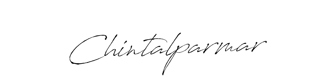 How to make Chintalparmar signature? Antro_Vectra is a professional autograph style. Create handwritten signature for Chintalparmar name. Chintalparmar signature style 6 images and pictures png