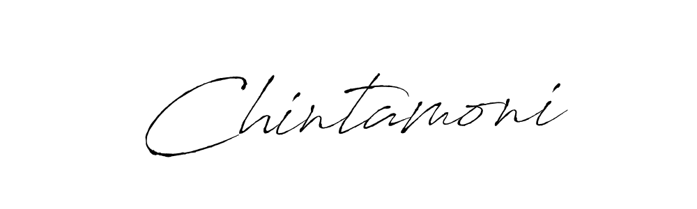 Use a signature maker to create a handwritten signature online. With this signature software, you can design (Antro_Vectra) your own signature for name Chintamoni. Chintamoni signature style 6 images and pictures png