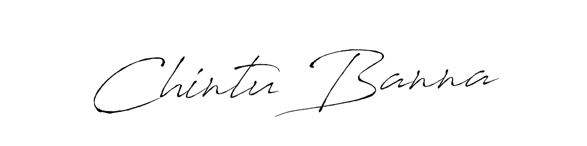 Use a signature maker to create a handwritten signature online. With this signature software, you can design (Antro_Vectra) your own signature for name Chintu Banna. Chintu Banna signature style 6 images and pictures png