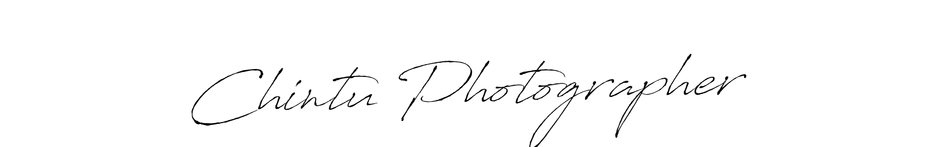 Use a signature maker to create a handwritten signature online. With this signature software, you can design (Antro_Vectra) your own signature for name Chintu Photographer. Chintu Photographer signature style 6 images and pictures png