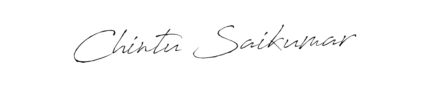 Similarly Antro_Vectra is the best handwritten signature design. Signature creator online .You can use it as an online autograph creator for name Chintu Saikumar. Chintu Saikumar signature style 6 images and pictures png