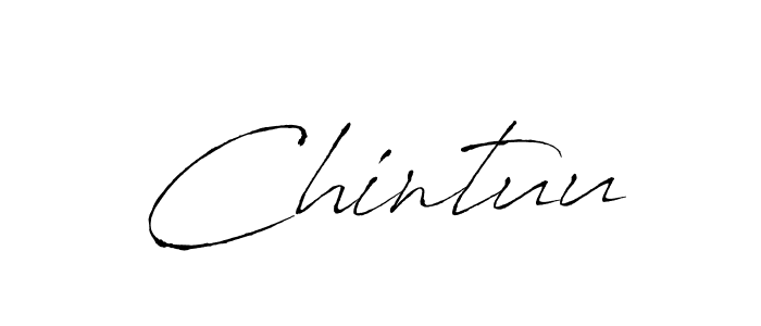 Create a beautiful signature design for name Chintuu. With this signature (Antro_Vectra) fonts, you can make a handwritten signature for free. Chintuu signature style 6 images and pictures png