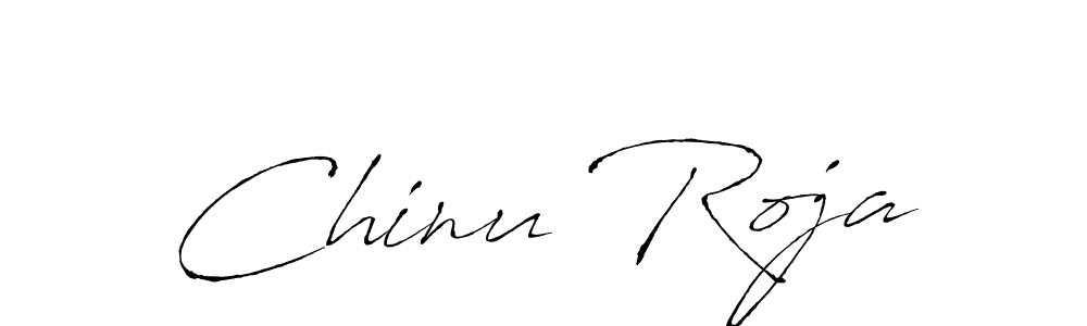 Create a beautiful signature design for name Chinu Roja. With this signature (Antro_Vectra) fonts, you can make a handwritten signature for free. Chinu Roja signature style 6 images and pictures png