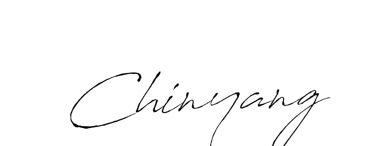 Make a beautiful signature design for name Chinyang. With this signature (Antro_Vectra) style, you can create a handwritten signature for free. Chinyang signature style 6 images and pictures png