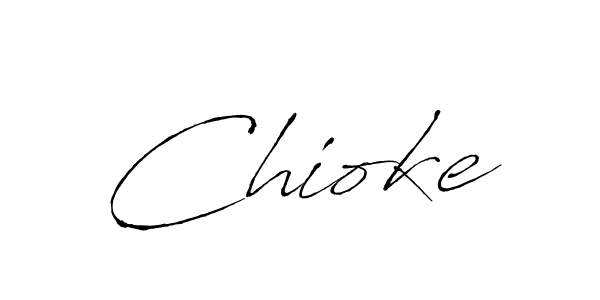 Also we have Chioke name is the best signature style. Create professional handwritten signature collection using Antro_Vectra autograph style. Chioke signature style 6 images and pictures png