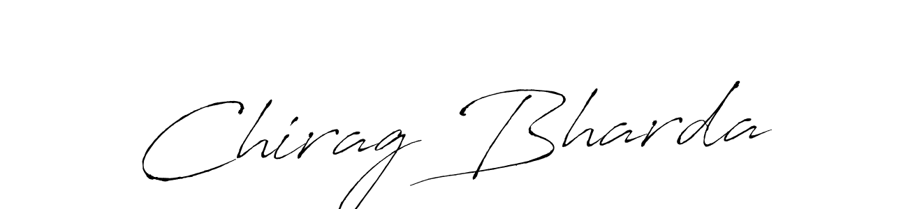 How to make Chirag Bharda signature? Antro_Vectra is a professional autograph style. Create handwritten signature for Chirag Bharda name. Chirag Bharda signature style 6 images and pictures png