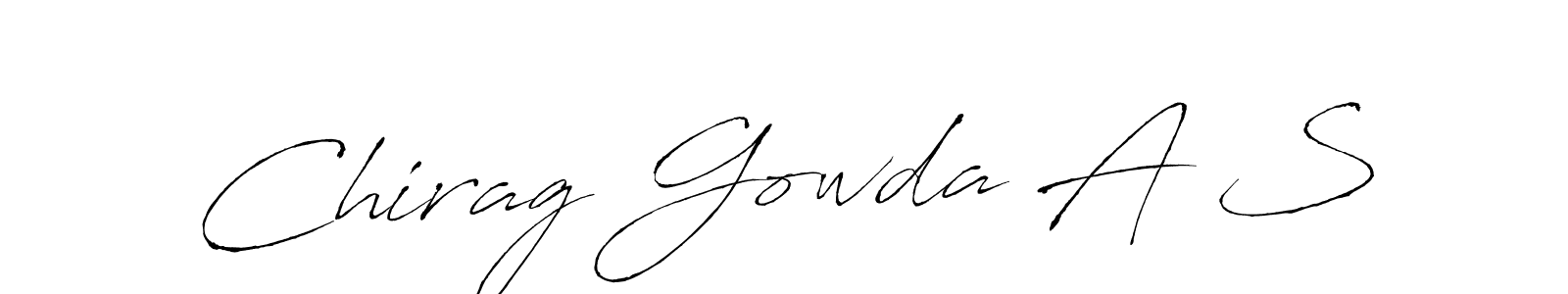 How to Draw Chirag Gowda A S signature style? Antro_Vectra is a latest design signature styles for name Chirag Gowda A S. Chirag Gowda A S signature style 6 images and pictures png