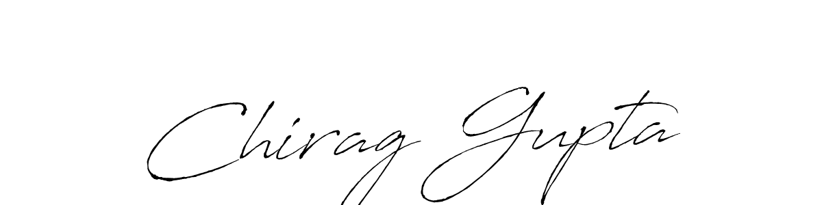 Chirag Gupta stylish signature style. Best Handwritten Sign (Antro_Vectra) for my name. Handwritten Signature Collection Ideas for my name Chirag Gupta. Chirag Gupta signature style 6 images and pictures png