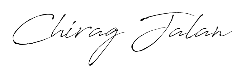 Achieve flawless digital penmanship with Chirag Jalan name in Antro_Vectra font. The perfect tool for creating online signatures. Chirag Jalan signature style 6 images and pictures png