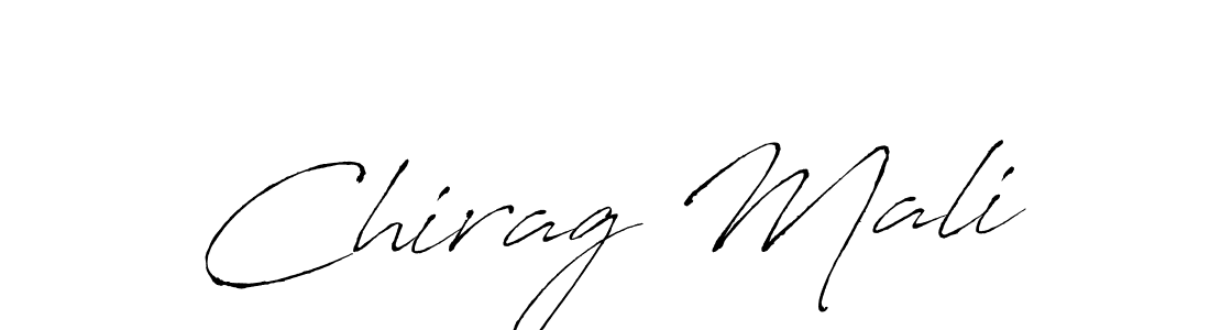 You should practise on your own different ways (Antro_Vectra) to write your name (Chirag Mali) in signature. don't let someone else do it for you. Chirag Mali signature style 6 images and pictures png