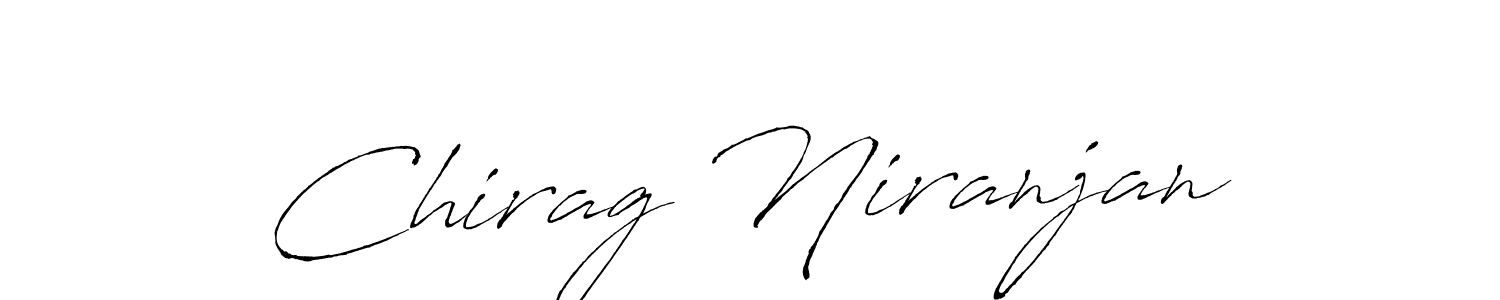 How to make Chirag Niranjan signature? Antro_Vectra is a professional autograph style. Create handwritten signature for Chirag Niranjan name. Chirag Niranjan signature style 6 images and pictures png